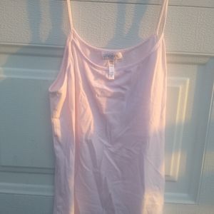Jockey Pastel Pink Tank Top Size Medium